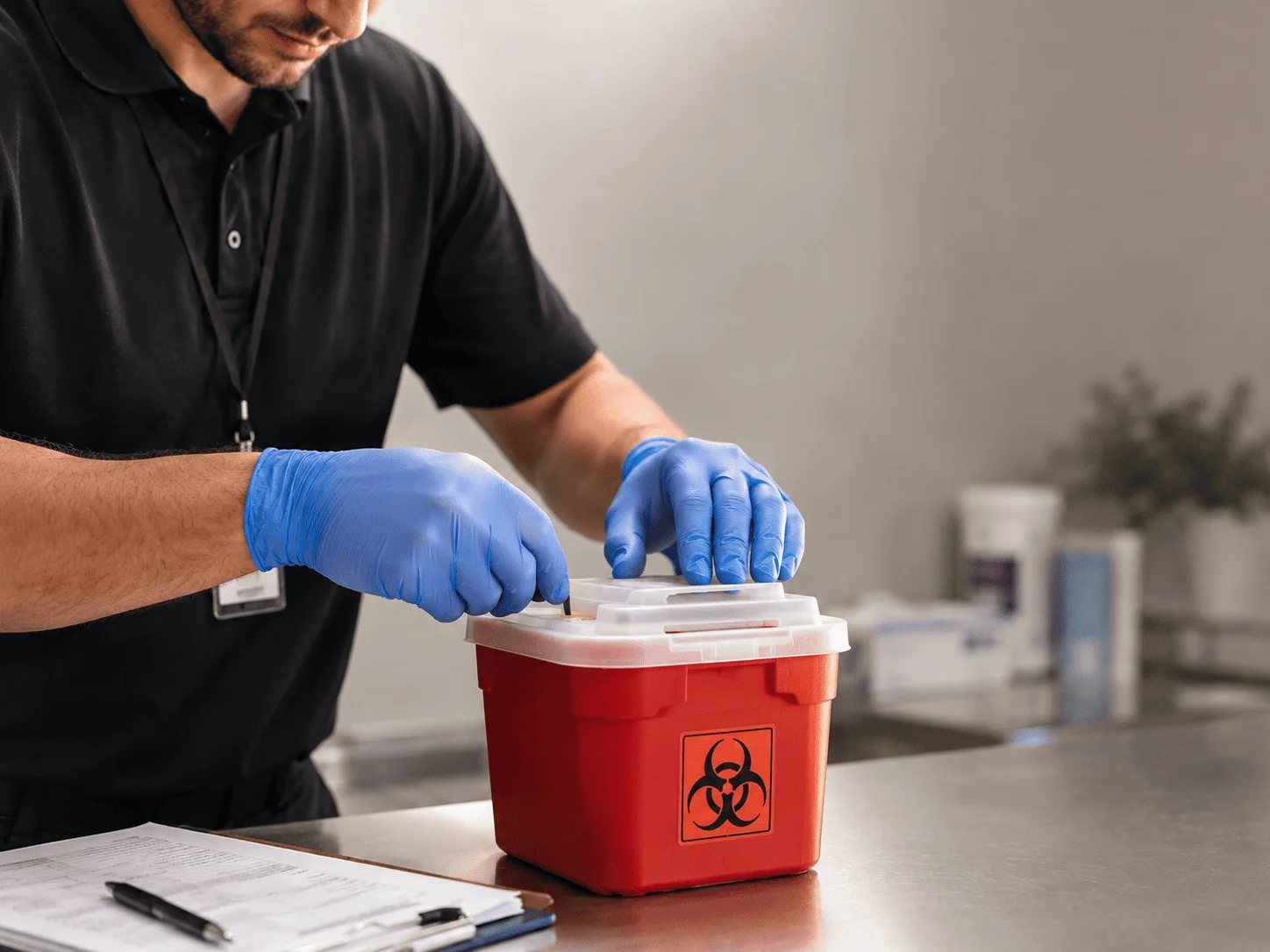 Why choose Sharps Waste Disposal in Curran, MI